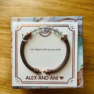 Alex and Ani “Fluorite” Bangle